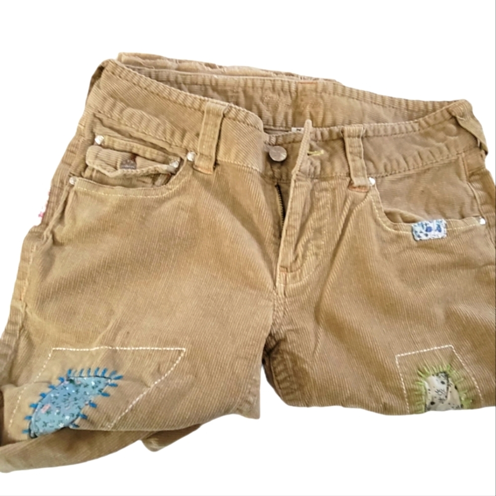 Courdory Patchwork Pants - Picture 3 of 16